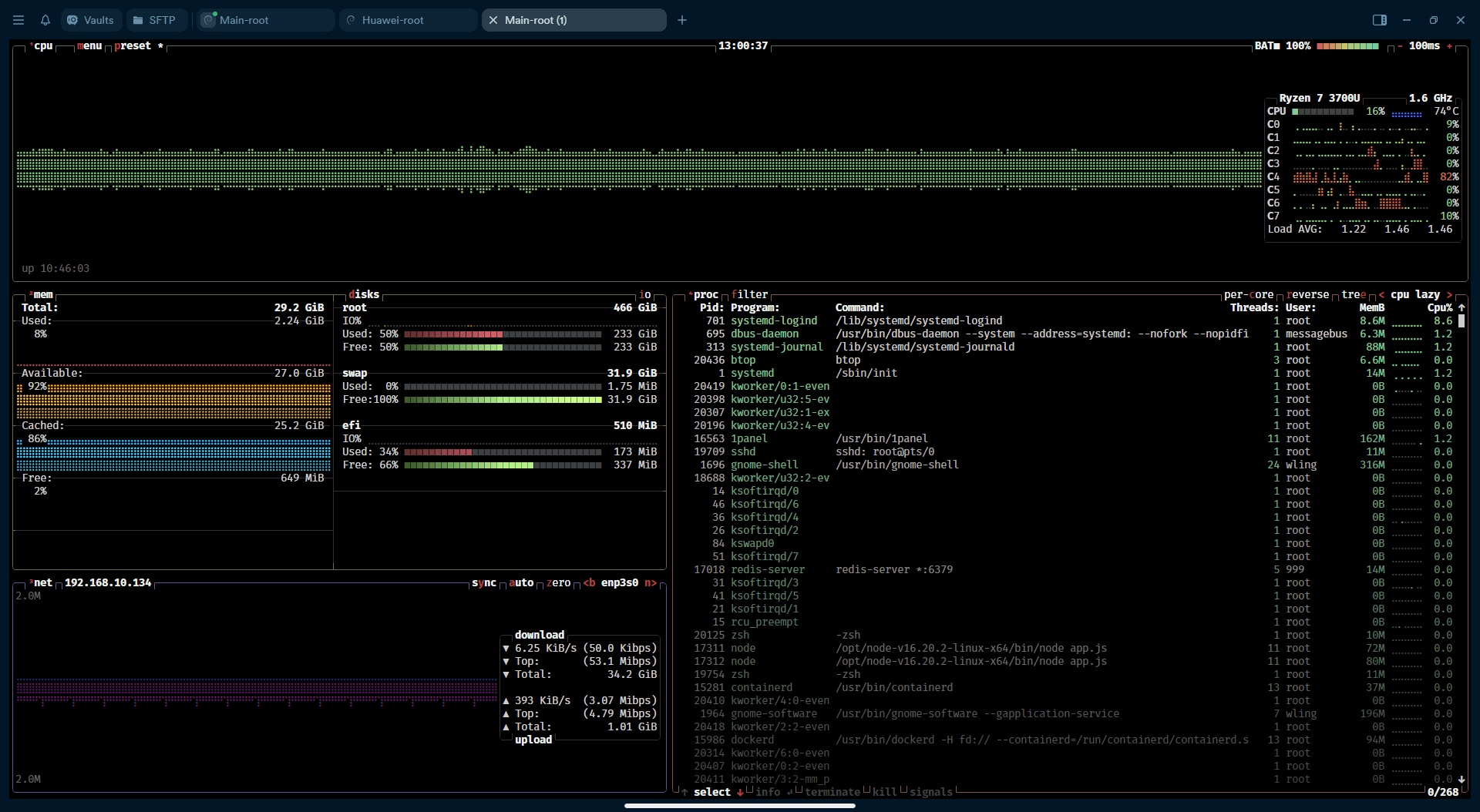 btop 截圖